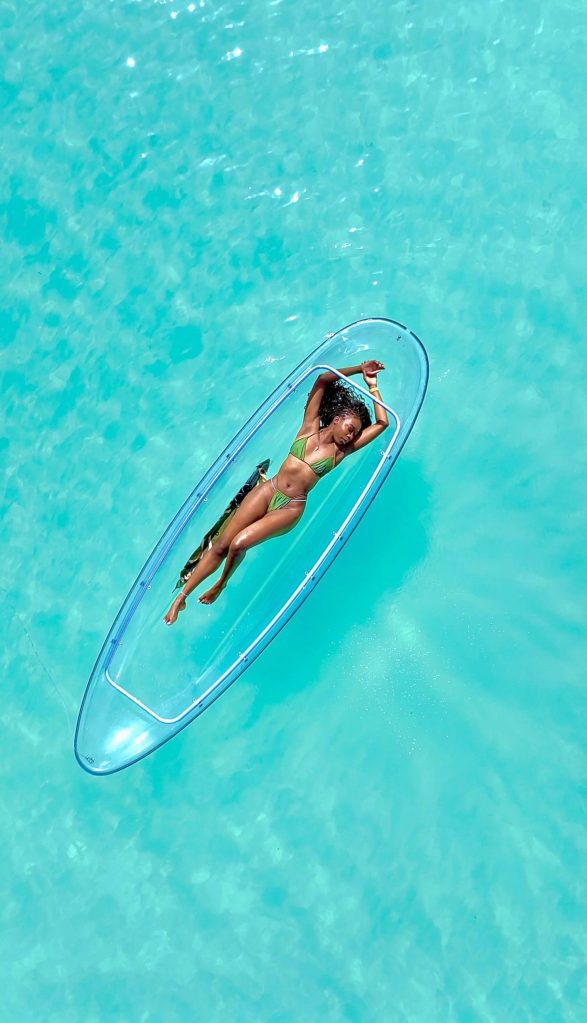 Clear Kayak Photoshoot in Aruba