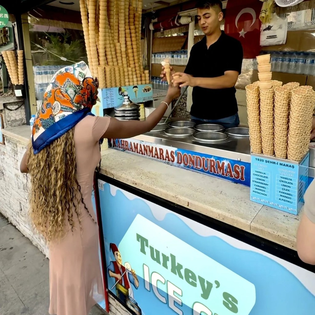 turkey ice cream kiosk