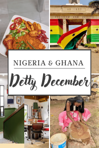 Itinerary Detty December