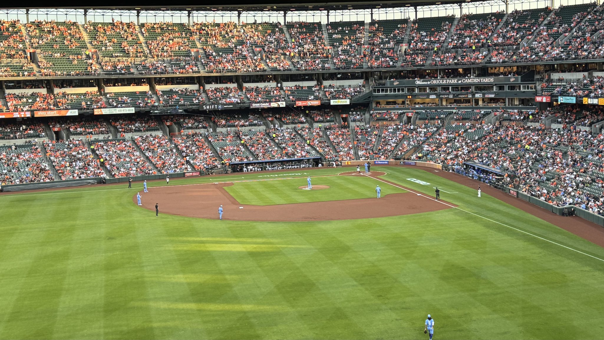 Baltimore Orioles Park by Sandra Zo Awodele