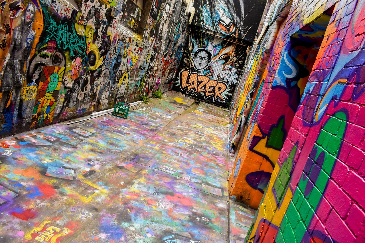 mural, painting, wall, graffiti, public, art, paint, alley, inside, building, structure, mural, mural, mural, mural, mural, graffiti, graffiti, graffiti, alley, alley, alley, alley, alley